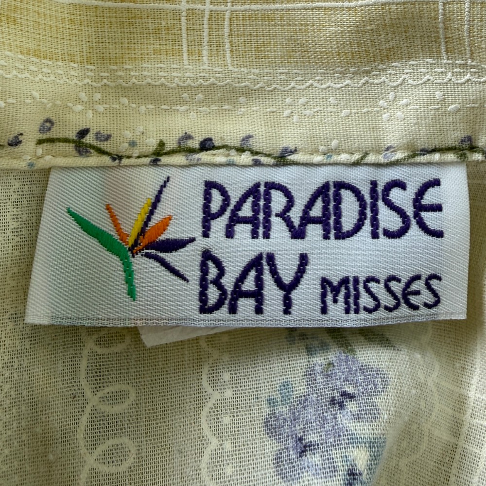 Paradise Bay clothing label 1990s