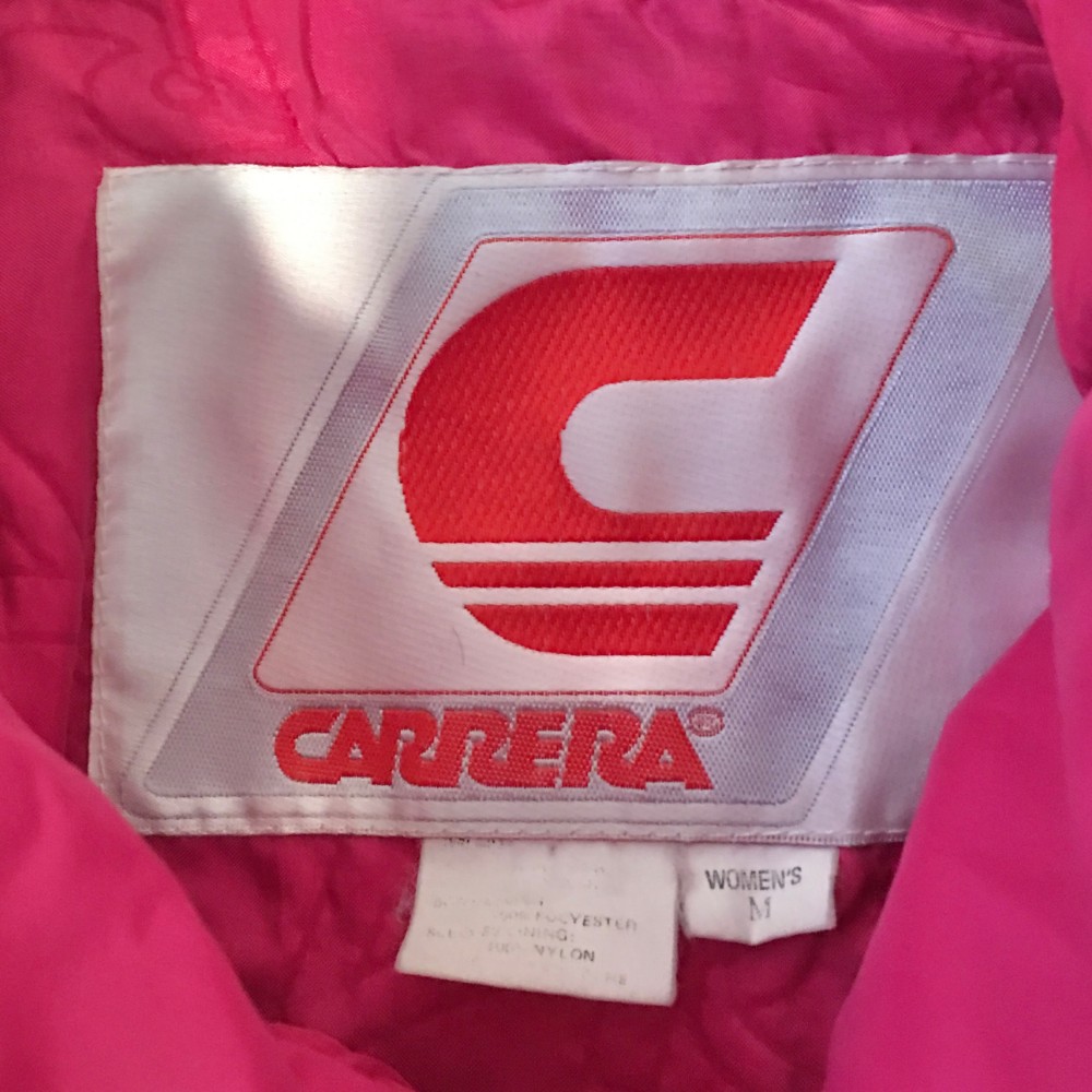 Carrera clothing label 1980s