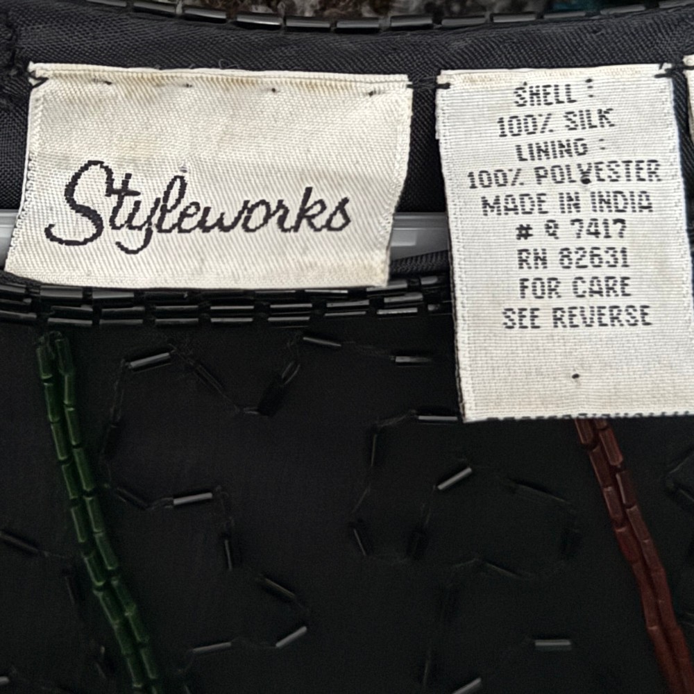 Styleworks clothing label 1990s