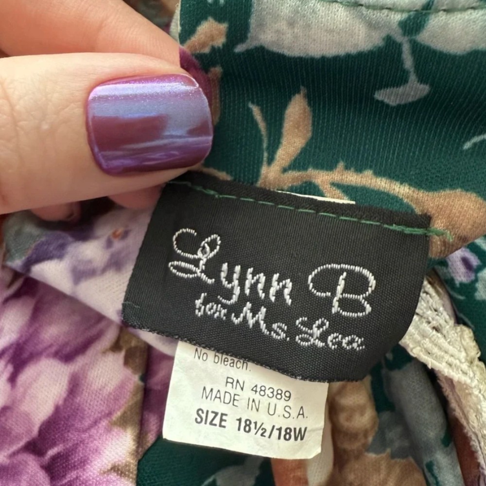 Lynn B for Ms. Lea clothing label 1980s