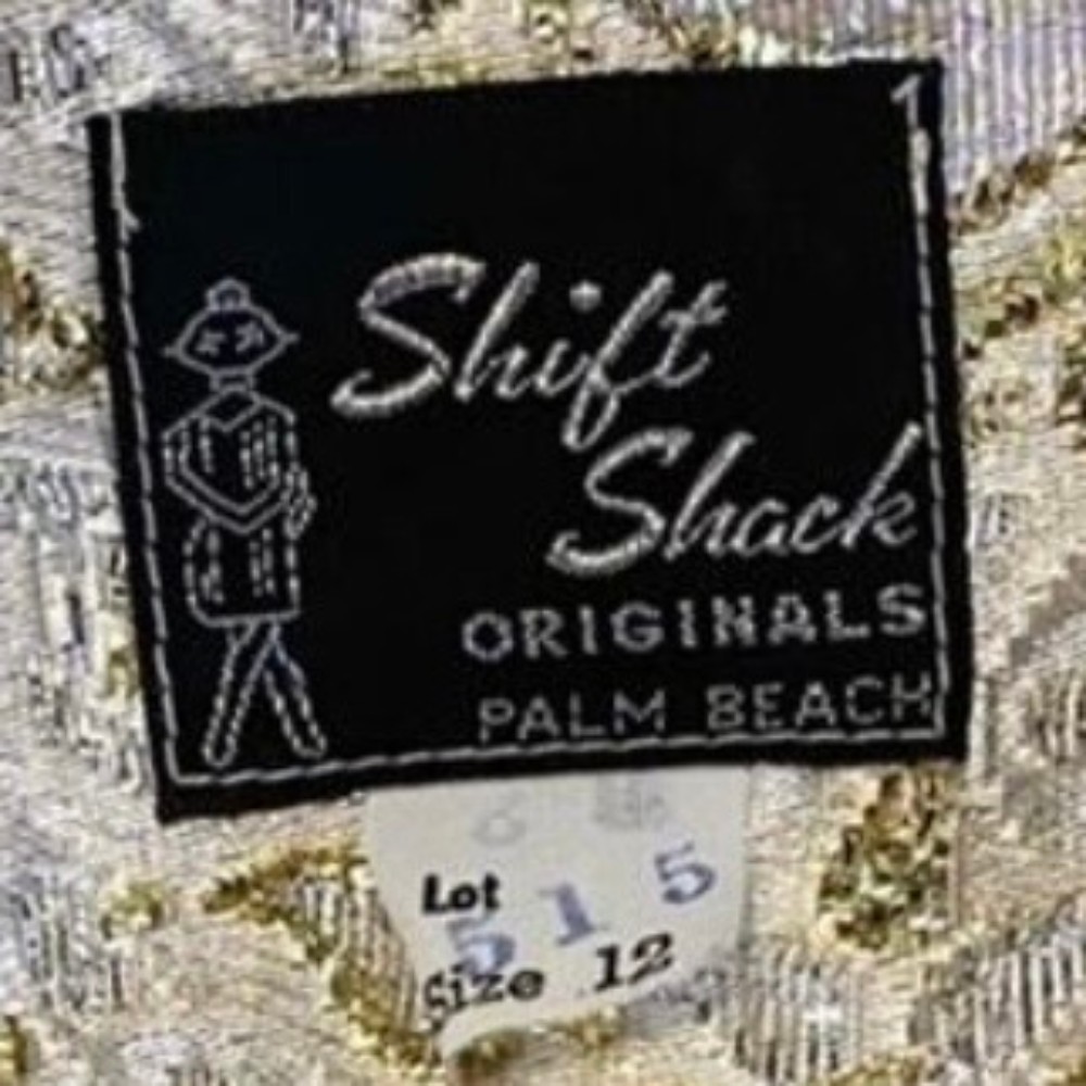 Shift Shack clothing label 1960s