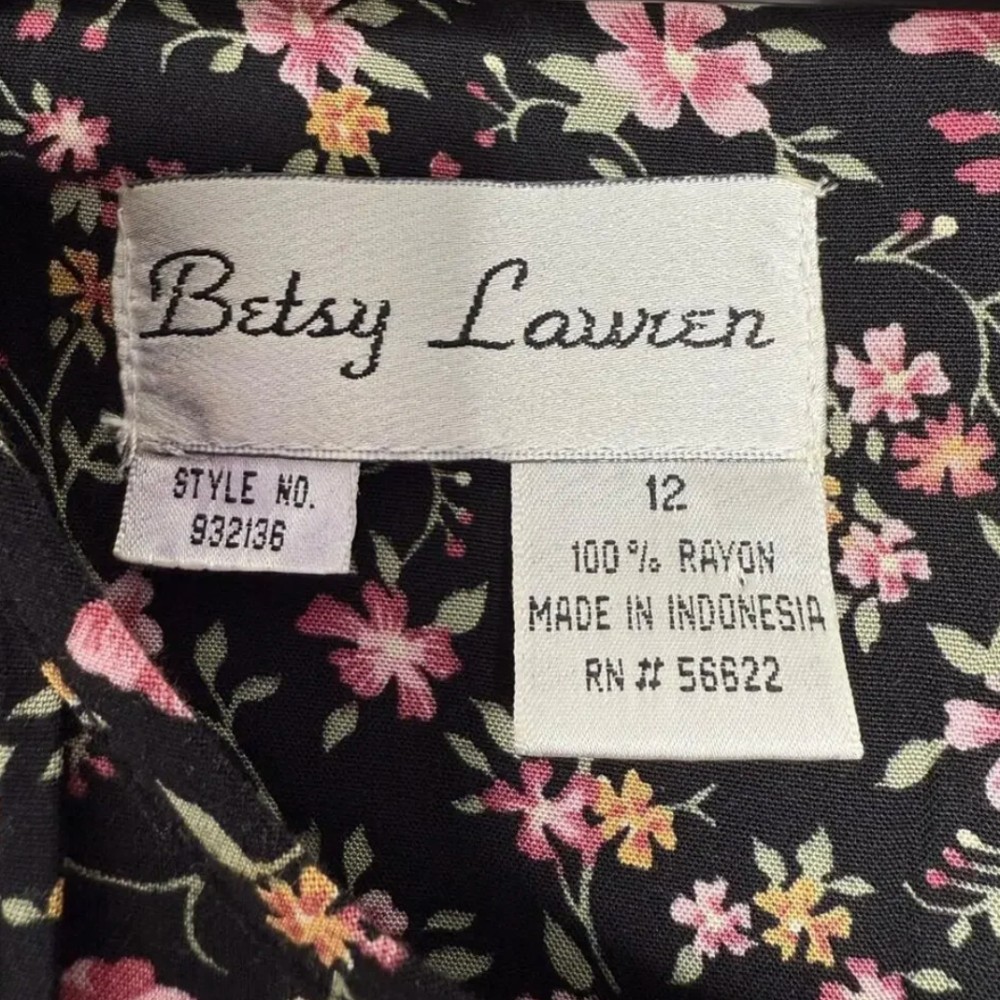 Betsy Lauren clothing label 1990s