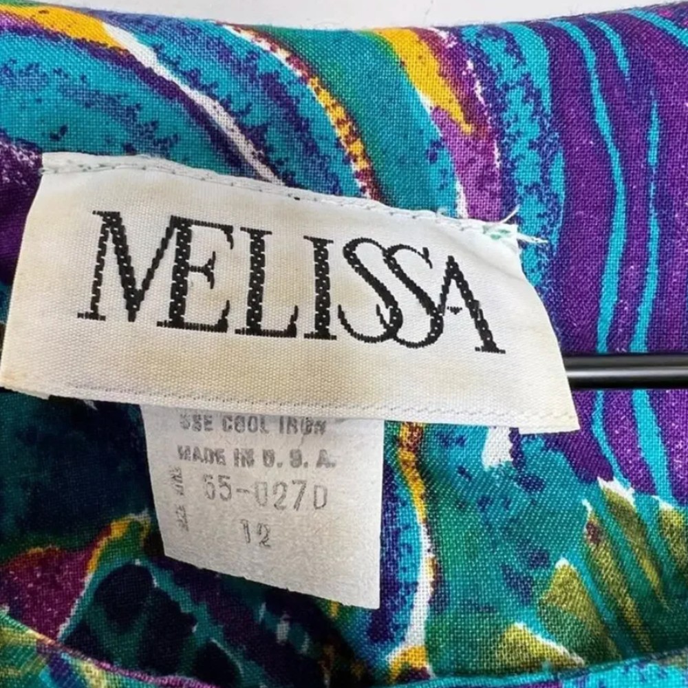 Melissa clothing label 1980s