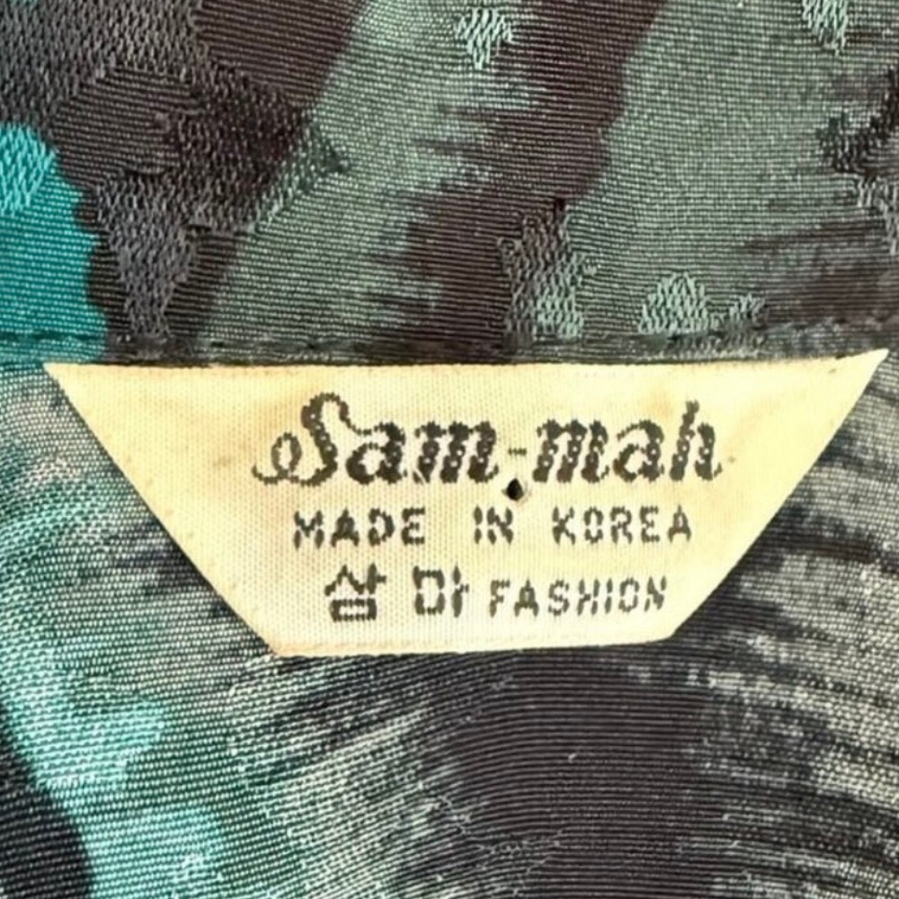Sam Mah clothing label 1980s