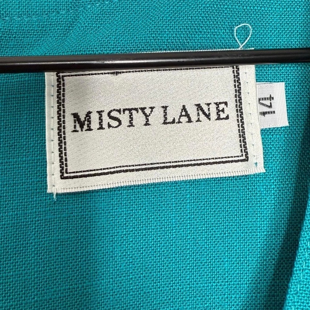 Misty Lane clothing label 1980s