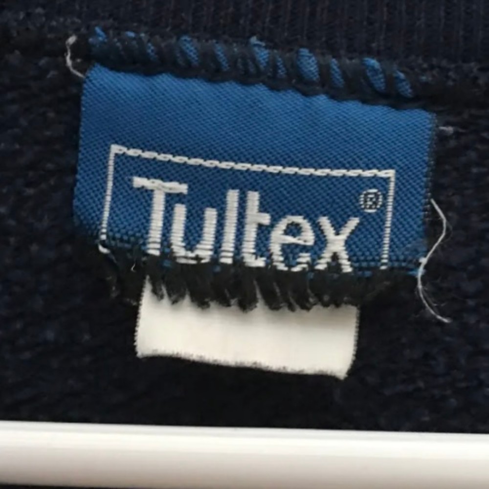 Tultex clothing label 1989