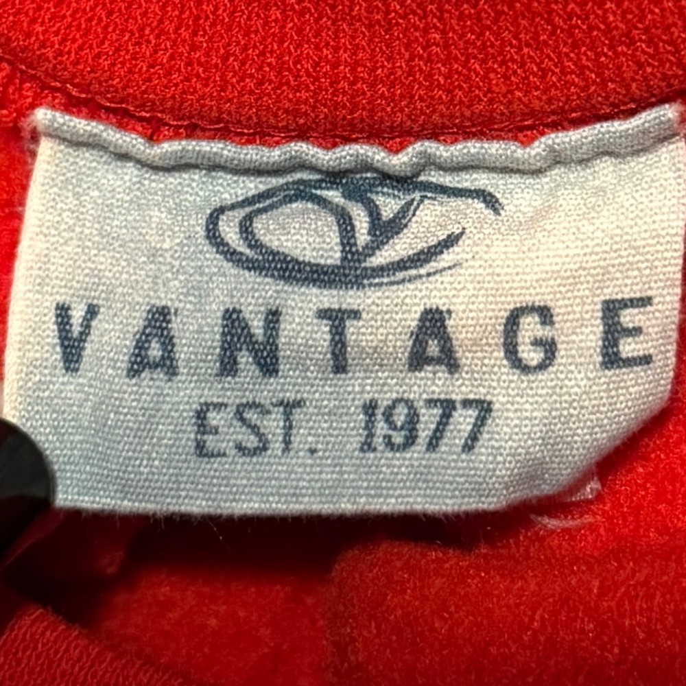 Vantage clothing label 2009
