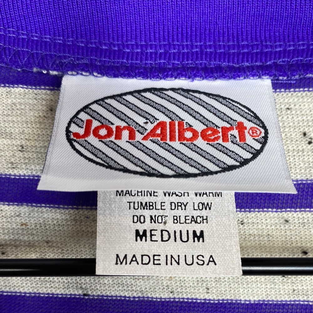 Jon Albert clothing label 1980s