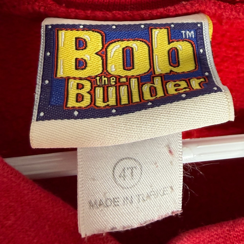 Bob The Builder clothing label 2002