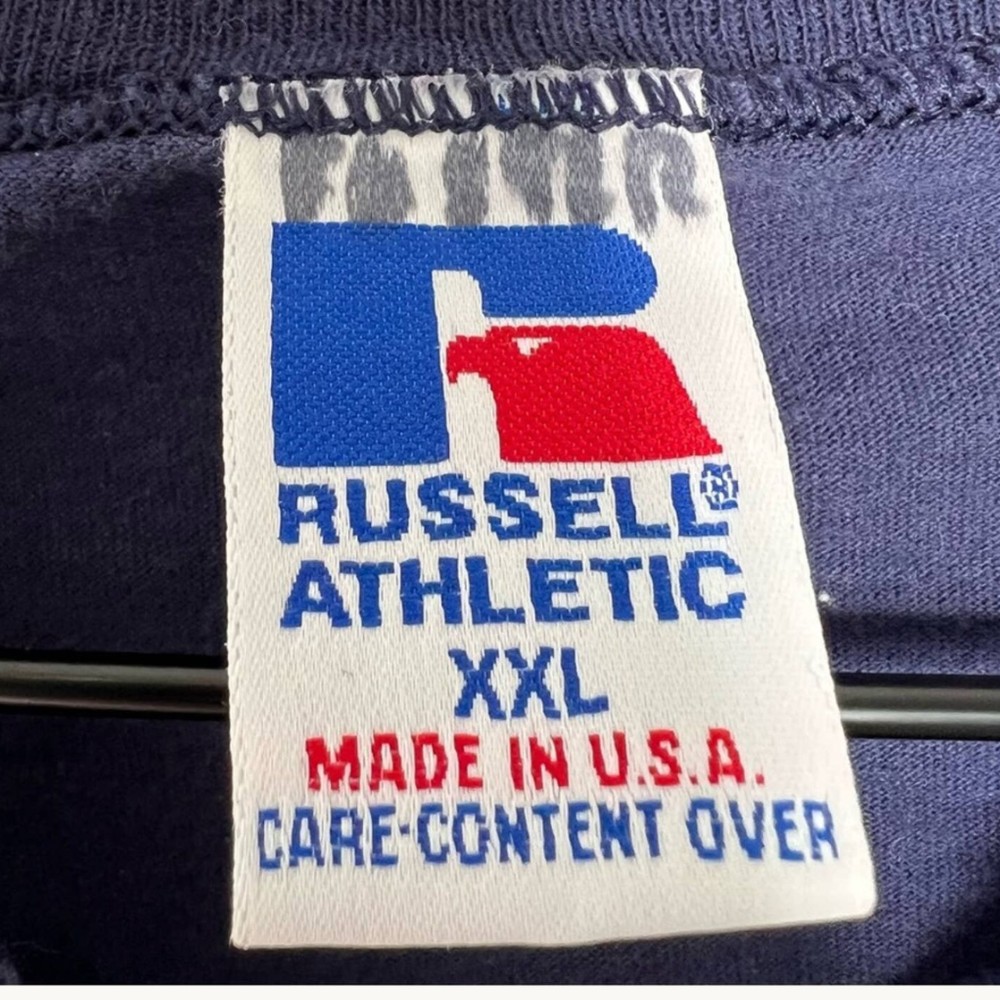 Russell Athletic clothing label 1996
