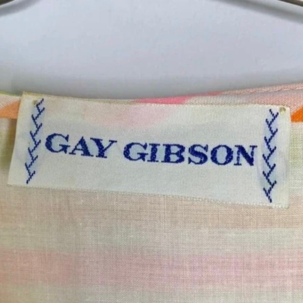 Gay Gibson clothing label 1960s