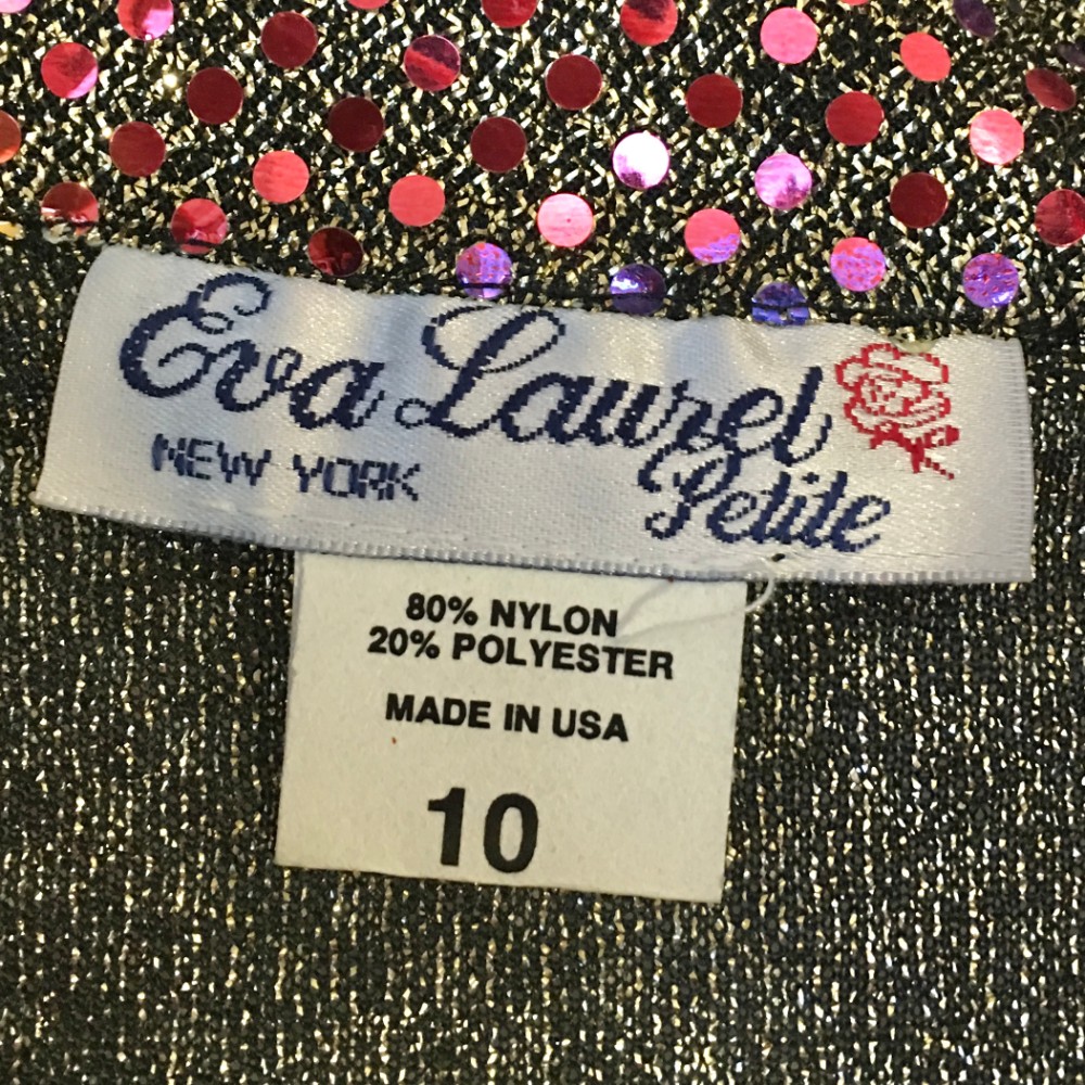 Eva Laurel clothing label 1980s