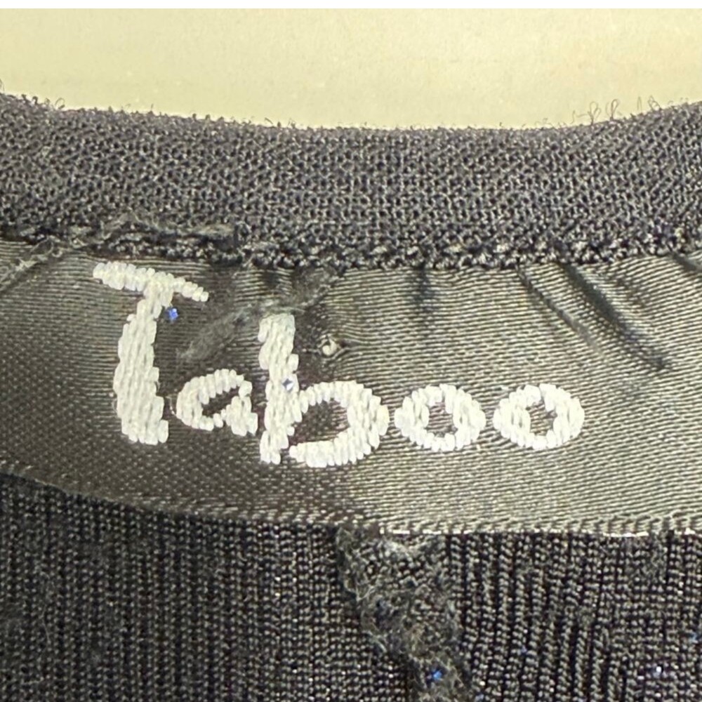 Taboo clothing label 2000s/Y2K