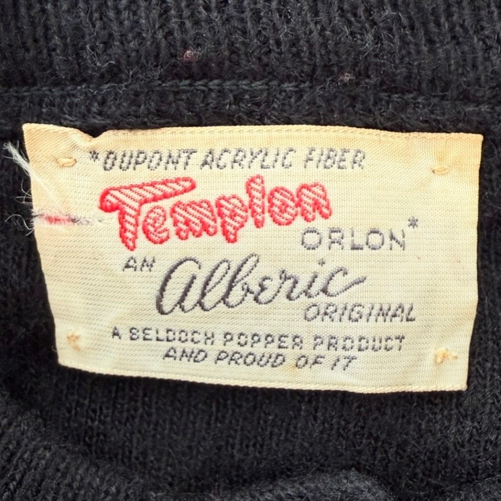 Beldoch Popper clothing label 1950s