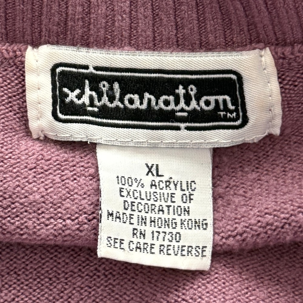 Xhilaration clothing tag. Approximate date: 2000s/Y2K.