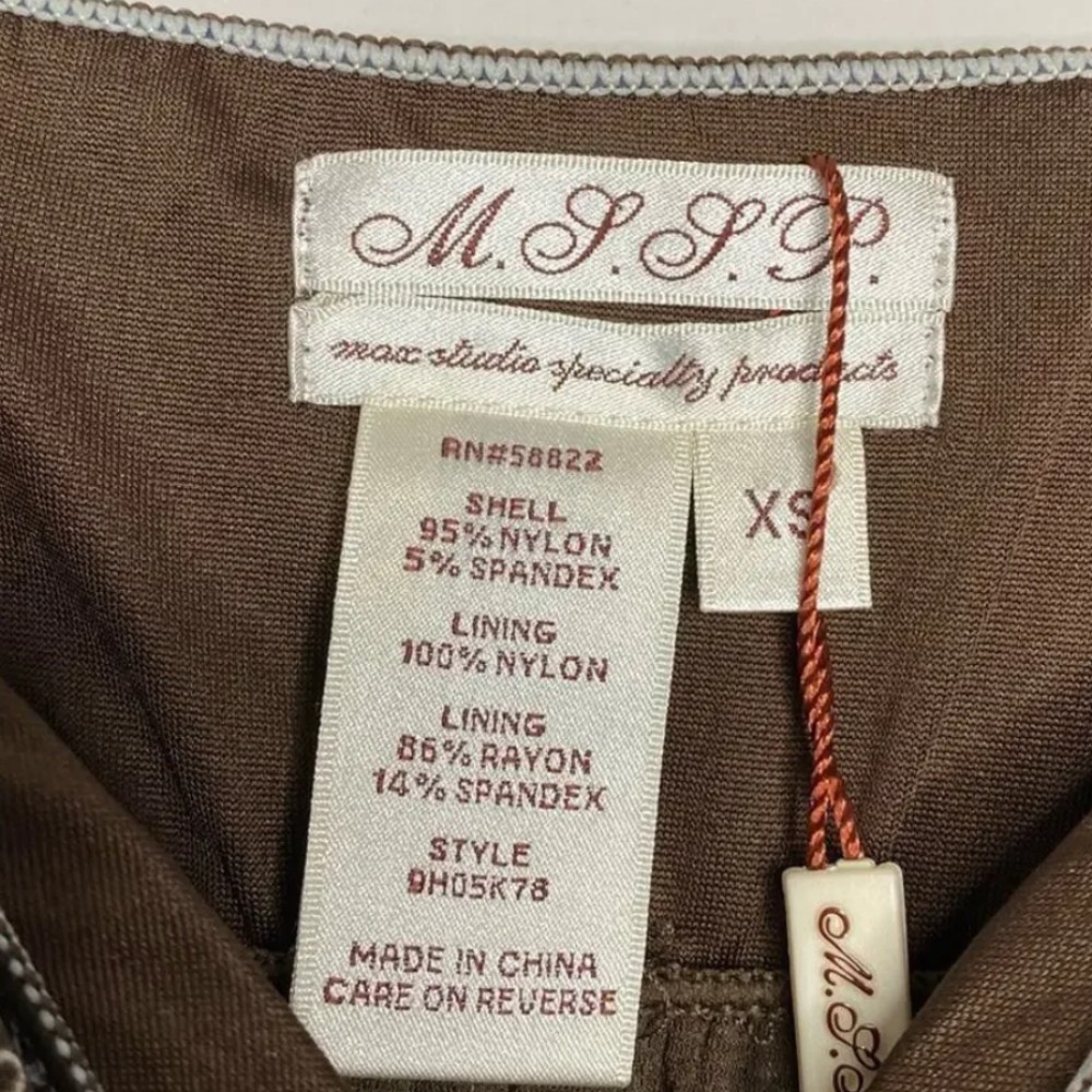 Max Studio clothing label 2000s/Y2K