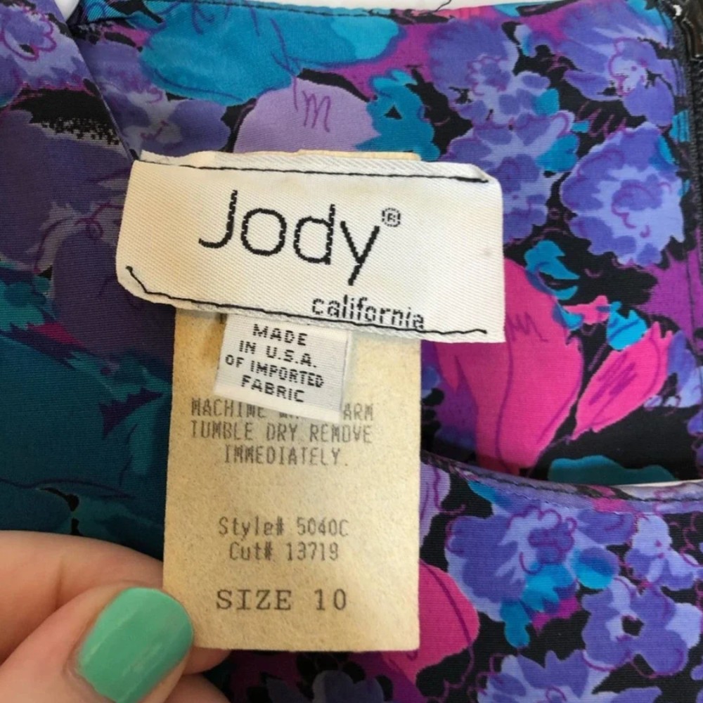 Jody clothing label 1990s